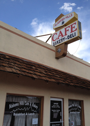 Alabama Hills Cafe Entry