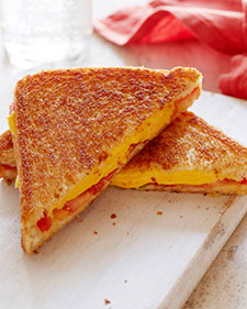 Tomato Grilled Cheese Vertical