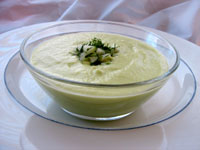 Cucumber Avocado Soup