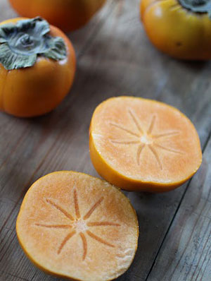 persimmons