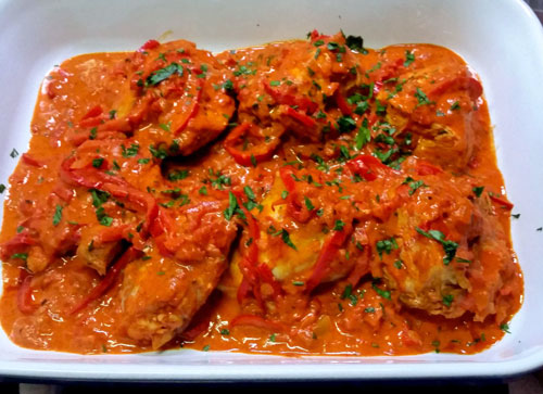 Chicken Paprikash 1