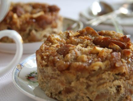 donut ball bread pudding 015