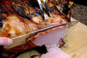 How to Make and Carve the Juiciest Bone-In, Whole Holiday Ham