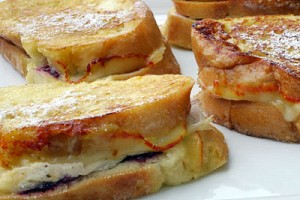 Leftover Turkey-Cranberry Monte Cristo Sandwiches