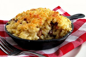 Alpine-Style Macaroni and Cheese with Bacon