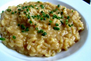 Beer and Gouda Risotto