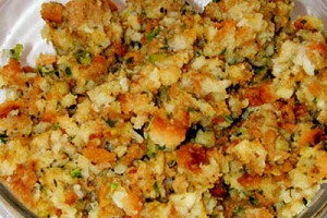 Classic Sage Bread Stuffing for a Crowd
