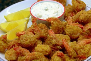 All-You-Can-Eat Crisp Cornmeal Shrimp