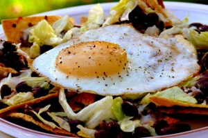 Huevos Rancheros Salad