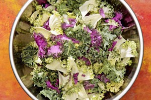 Kale in a Salad? Yes.