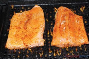 Grilling Maine Salmon