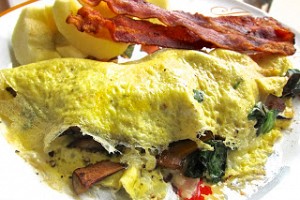 A Waist Watching, Delicious One-Egg Omelet