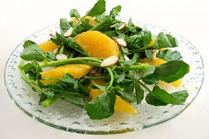 Watercress and Minneola Tangelo Salad