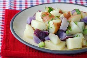 Patriotic Potato Salad for Your Fourth of July Cookout
