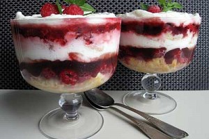 Raspberry Mini Trifles
