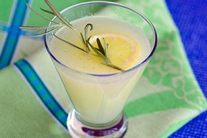 Sparkling Rosemary-Ginger Lemonade