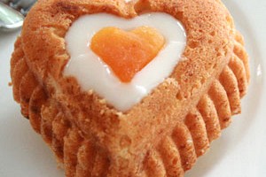 Heavenly Brandied Apricot and Almond Pound Cake