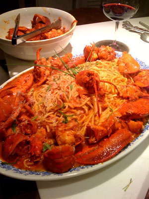 lobster pasta