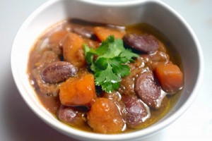 Christmas Lima Bean & Butternut Squash Stew