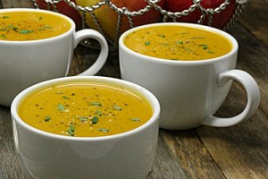 Sweet Potato and SweeTango Apple Soup