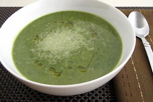 Arugula Soup with Parmesan