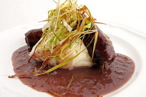 Bangers and Mash with Red-Wine Gravy
