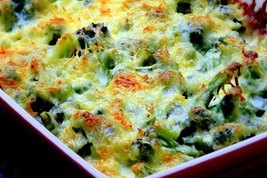 Broccoli and Gruyere Gratin