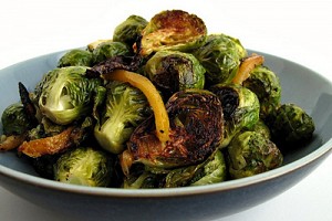 Roasted Brussels Sprouts with Preserved Lemon