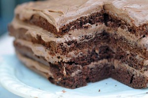 Chocolate Buttermilk Layer Cake