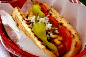 Chicago-Style Hot Dog for Opening Day