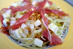 Endive and Fennel Salad with Prosciutto