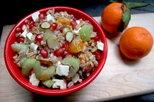 Warm Winter Farro Salad