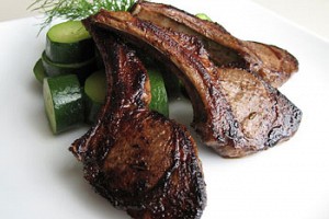 Balsamic-Marinated Lamb Chops