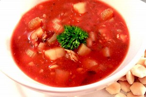 Shortcut Manhattan Clam Chowder