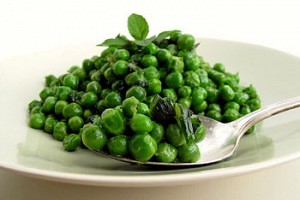 Sautéed Peas with Mint