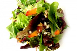 Mixed Green Arugula Salad with Orange Marmalade Vinaigrette