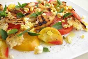 Heirloom Tomato Panzanella Salad