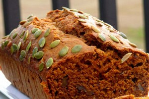 Reduced Calorie Pumpkin Bread