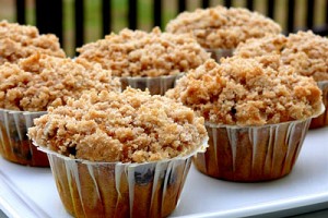 Streusel-Topped Pumpkin Chocolate Chip Muffins