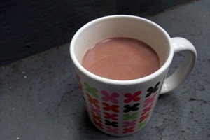 Tea-infused Hot Cocoa